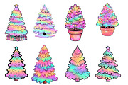 Christmas tree png clipart, an Illustration by Designworld (Thumbnail 3 of 5)