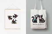 Dia de los Muertos, animals skulls, an Animal Illustration by Marish (Thumbnail 2 of 10)