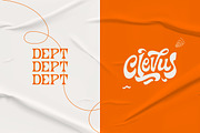 Dept | Display typeface, a Sans Serif Font by ClevUs (Thumbnail 12 of 12)