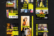 Fashion Instagram Template - Louie, a Social Media Template by Gibcreat (Thumbnail 3 of 4)