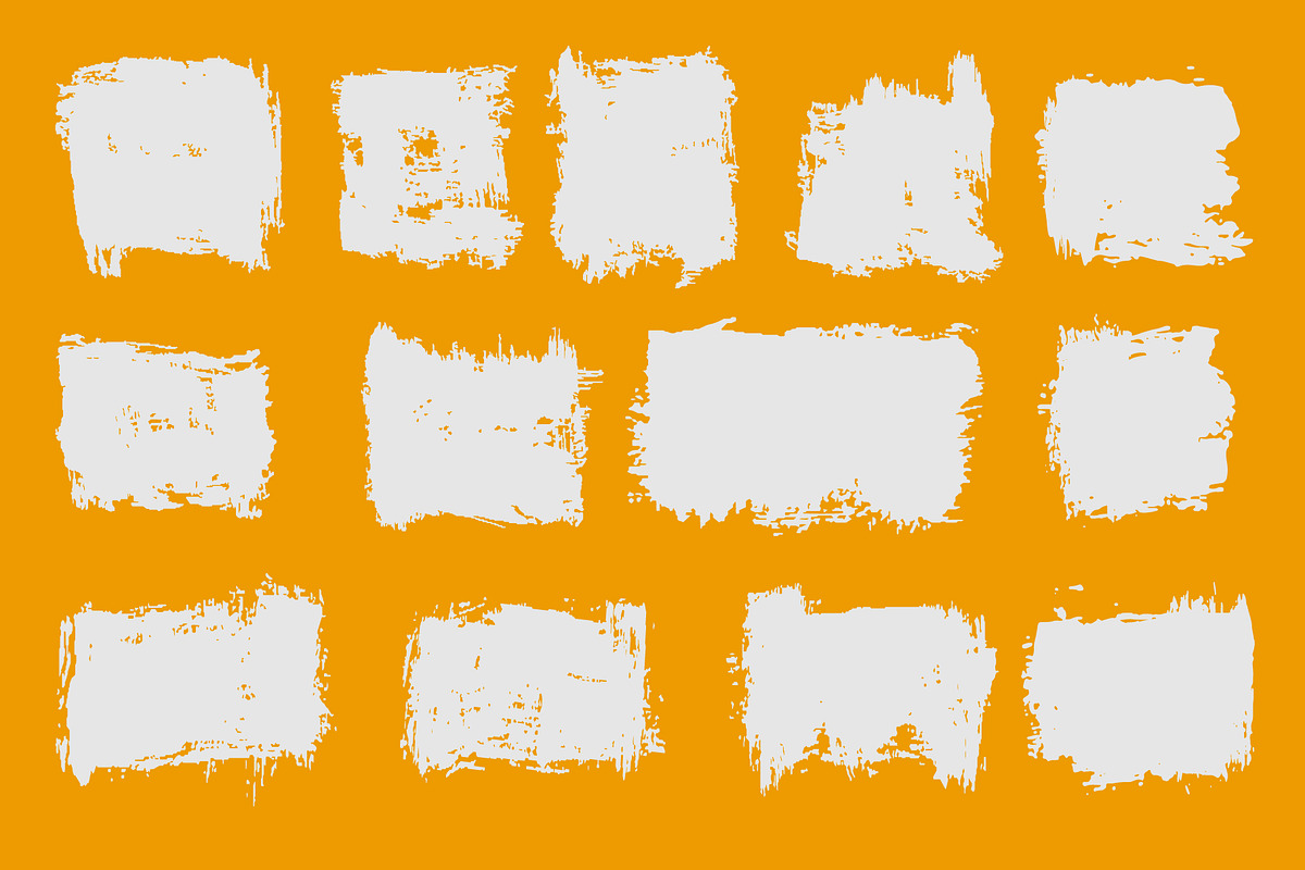 Minimalist Grunge Brush Strokes, a Brush Add-On by Warm Snow (Photo 4 of 6)