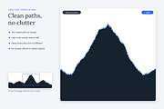Mountain Silhouettes Vol. 2, an Object Graphic by Build Interactive (Thumbnail 4 of 9)