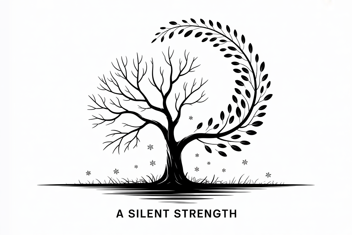 Whimsical Tree Silhouette Spiral, an Object Graphic by jahid234 (Photo 9 of 11)