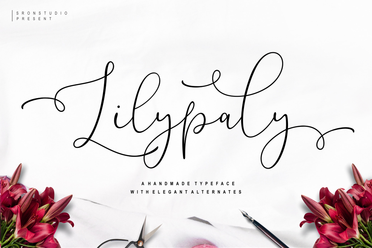Lilypaly - Handlettering Font