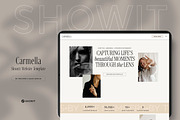 Showit Web Template | Carmella, an App Template by Feather & Sage Design (Thumbnail 1 of 4)