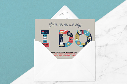 I Do Wedding Invitation