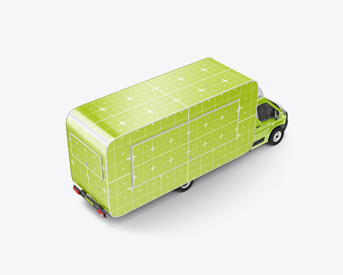 Food Truck Caravan Mockup, a Product Mockup by OneVectorStock (Photo 5 of 16)