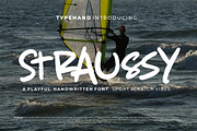 Straussy – 3 Style Bold Handwritten, a Handwritten Font by Typehand Studio (Thumbnail 1 of 10)