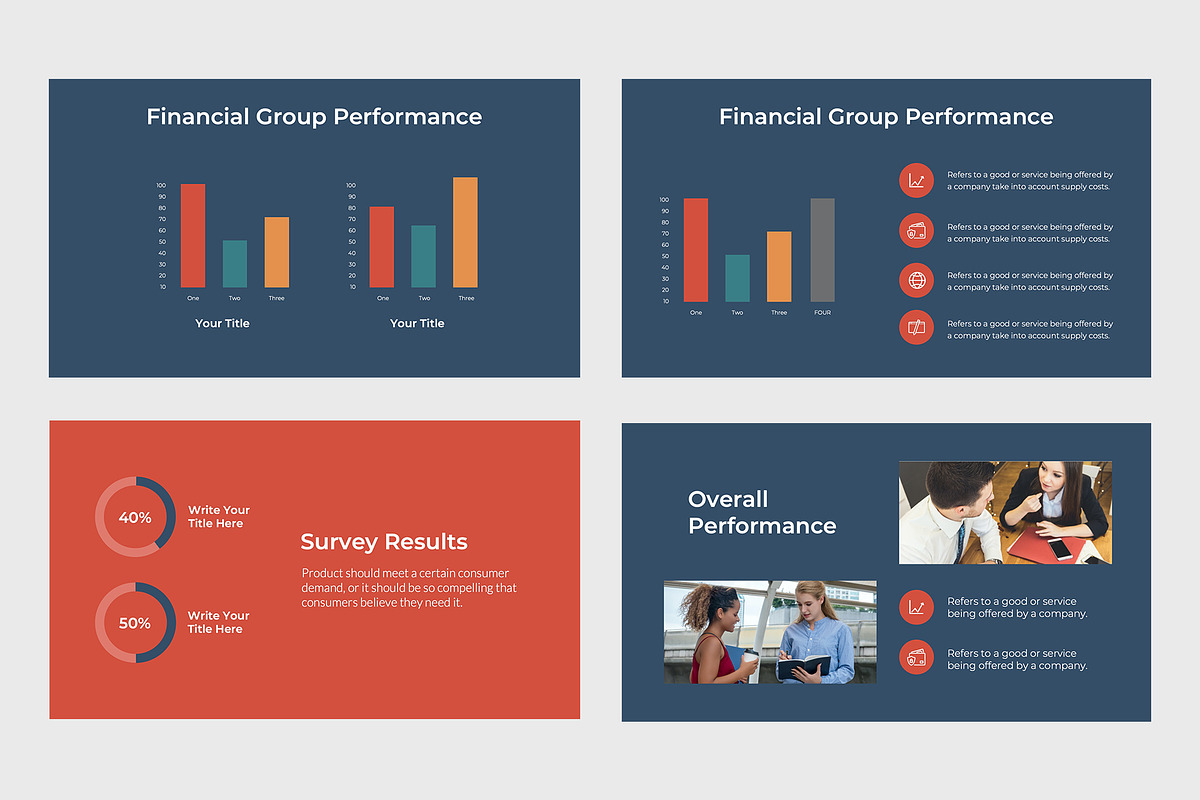 Financial Corp Finance PowerPoint, a Presentation Template by slidequest (Photo 4 of 9)