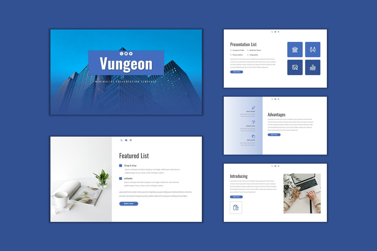 Vungeon - Google Slides Template, a Presentation Template by Eighteen Studio (Photo 3 of 4)