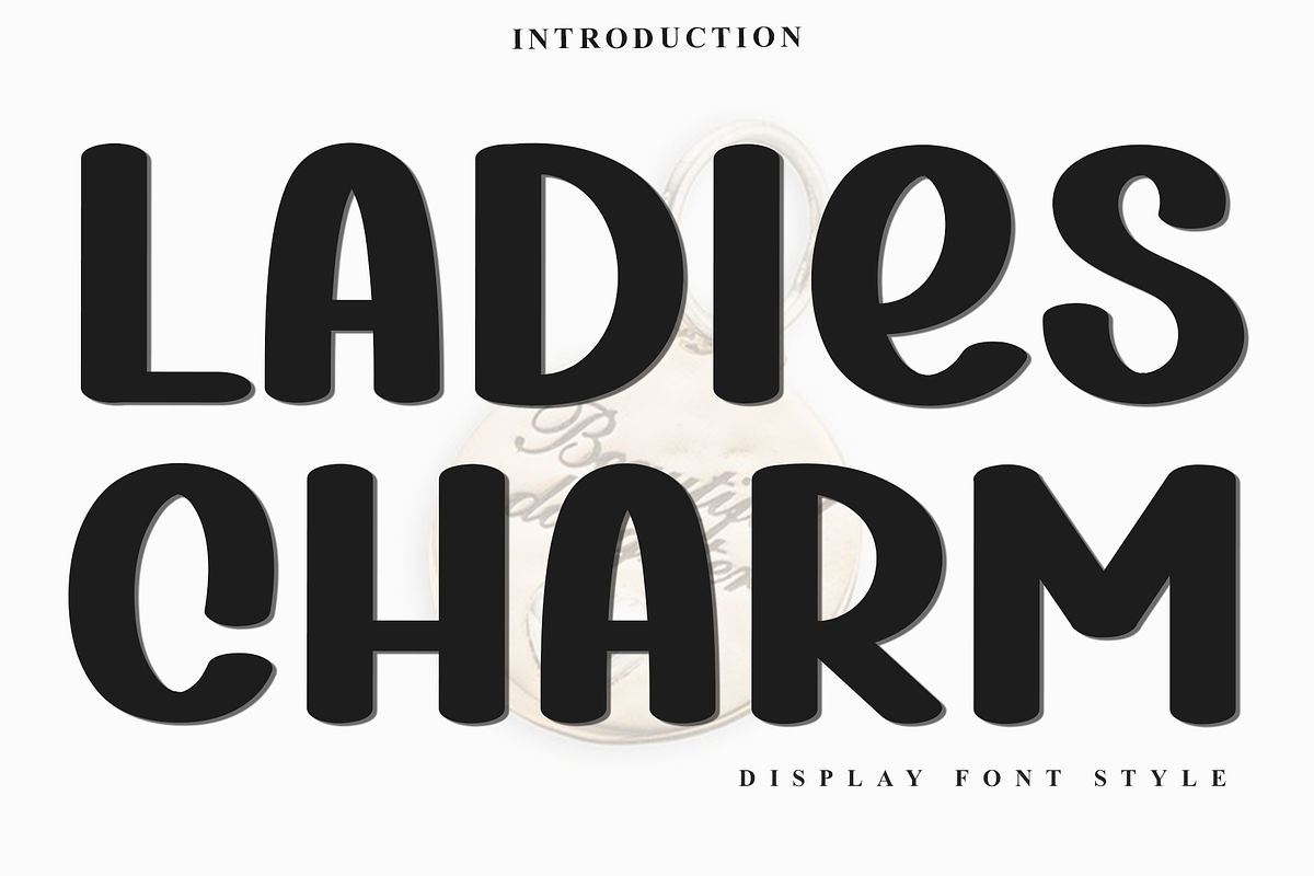 Ladies Charm, a Script Font by InermediaSTUDIO (Photo 1 of 8)