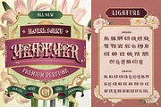 Fragrance, a Serif Font by Burntilldead (Thumbnail 6 of 14)