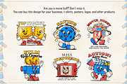 Movie Time, Retro Mascot Characters, a Technology Illustration by Kevyn Creative (Thumbnail 2 of 3)