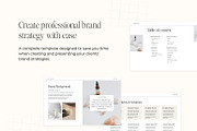 Brand Strategy Template, a Branding & Logo Template by MargauxQuercy (Thumbnail 2 of 9)