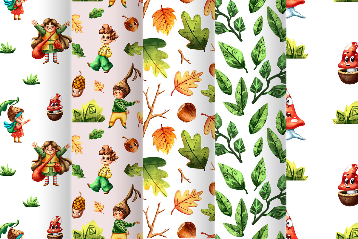 Forest Fairy Tale - Clip Art Set, an Animal Illustration by Mashamashastu (Photo 12 of 12)