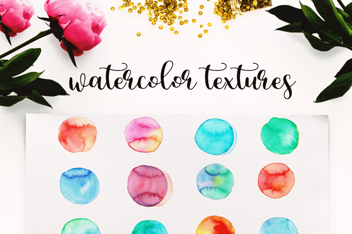 Watercolor Logo Kit + 8 Fonts!, a Branding & Logo Template by BilberryCreates (Photo 4 of 10)