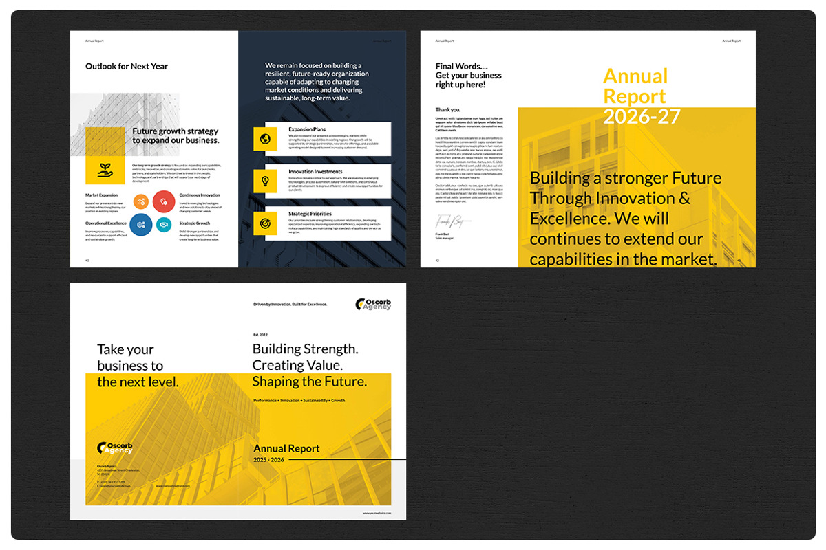 Annual Report, a Brochure Template by StudioGraficso (Photo 12 of 12)