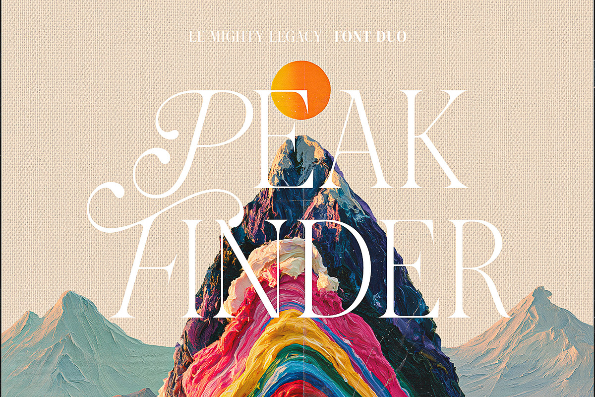 Le Mighty Legacy - Modern Serif, a Serif Font by Ivan Rosenberg (Photo 15 of 16)