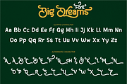Big Dreams, a Sans Serif Font by twinstd (Thumbnail 9 of 13)