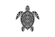 Mandala Sea Turtle SVG Bundle, an Illustration by yasushie (Thumbnail 12 of 31)