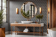 Geometric Optical Stripes, a Pattern Graphic by MalyskaStudio (Thumbnail 7 of 11)
