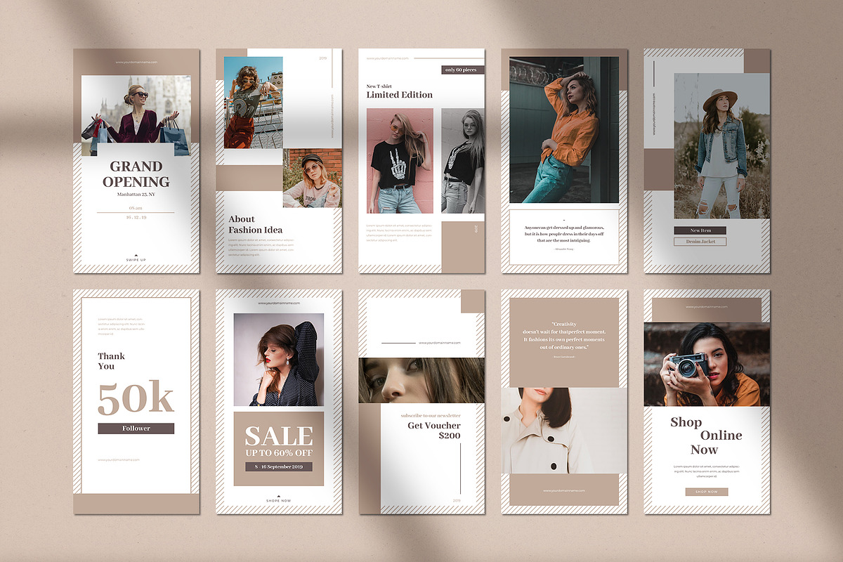 Instagram Stories Pack - Classy, a Social Media Template by uyo66 (Photo 8 of 8)