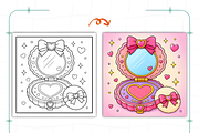 Glow Cosmetics Bold and Easy Book, a Decorative Illustration by Design Station (Thumbnail 4 of 8)