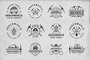 36 Vintage Mining Emblems part 2, a Branding & Logo Template by AkimD (Thumbnail 4 of 6)
