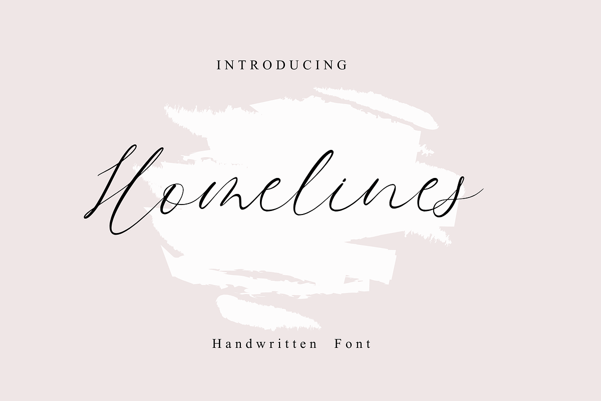 Homelines Font, a Script Font by Jackgridden (Photo 1 of 11)