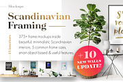375+ Mockups ‒ Scandinavian Framing, a Print Template by Frisk Shop (Thumbnail 1 of 27)