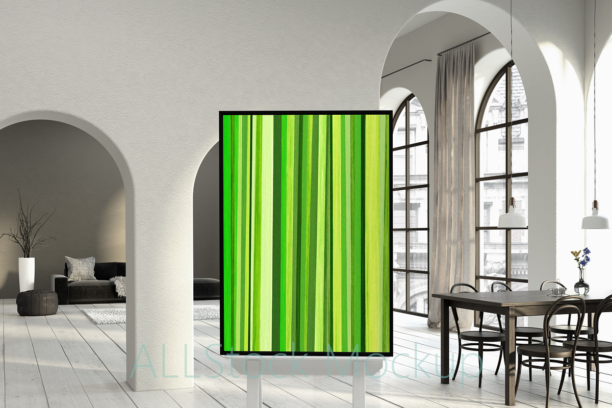 Living Room Mockup, a Presentation Template by Allstock (Photo 1 of 4)