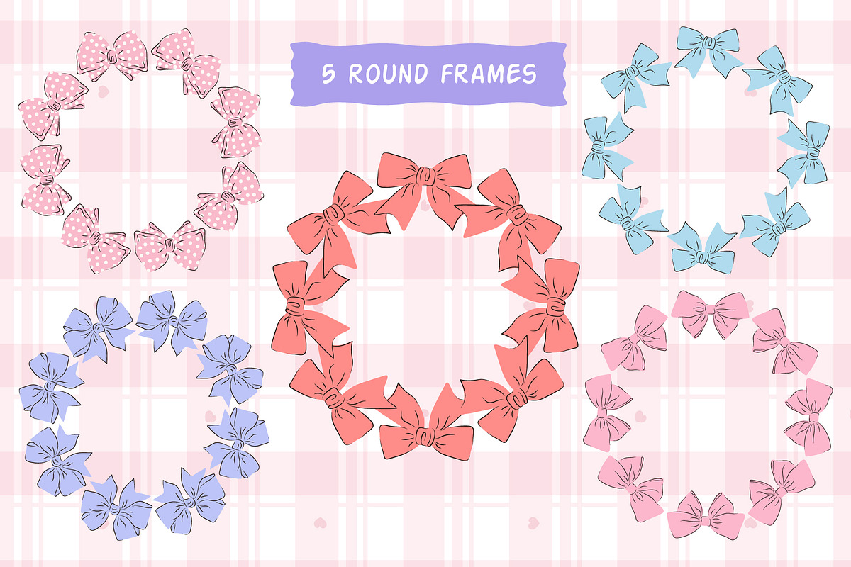 Girly accessories Clipart & Patterns, a Decorative Illustration by Irina Avdeeva (Photo 8 of 11)