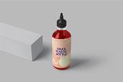 Sriracha Plastic Bottle Mockups, a Product Mockup by megostudi0 (Thumbnail 2 of 6)