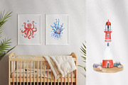 Nautical Mile Watercolor Collection, an Animal Illustration by Anna Druzhkova (Thumbnail 22 of 30)