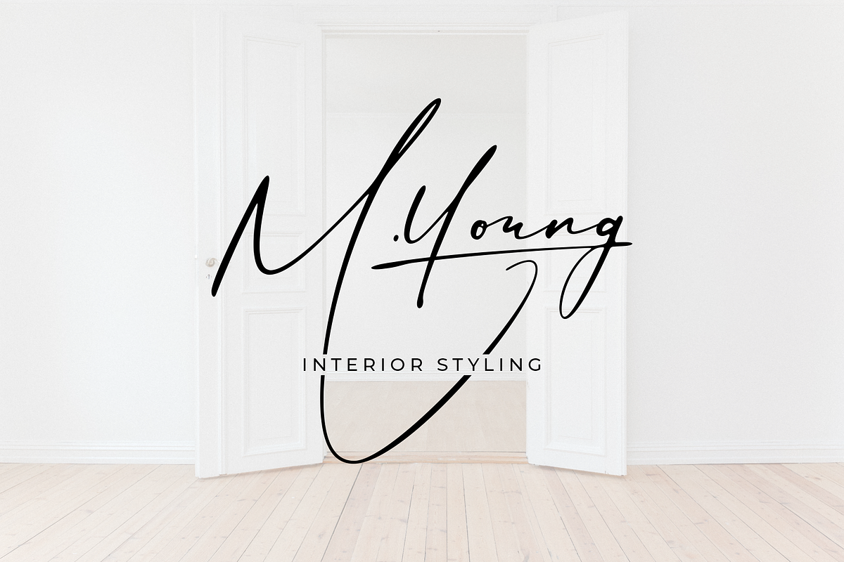 Sign Style - Elegant Signature Font preview 7