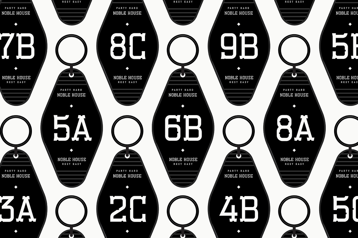 Esbury - A Notched Display Font, a Font by JK Design Co. (Photo 9 of 11)