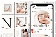 Instagram Templates, a Templates & Theme by The Edits Shop (Thumbnail 3 of 5)