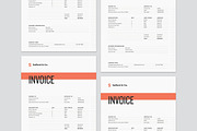 Minimalist Business Invoice Template, a Stationery Template by Amit Debnath (Thumbnail 3 of 3)