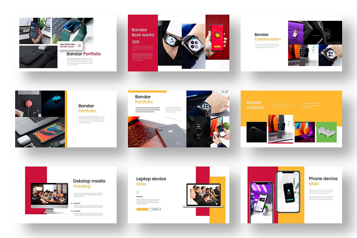 Bandar  – Business PowerPoint Templa, a Presentation Template by Dens Creative Studio (Photo 4 of 6)