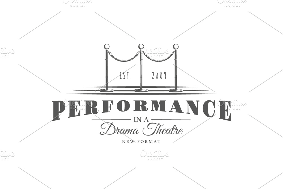 27 Theatre logos templates, a Branding & Logo Template by Art Design (Photo 31 of 38)