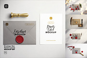 Envelope Wax Mockup Set - Styled Lay, a Product Mockup by Custom Scene (Thumbnail 2 of 9)