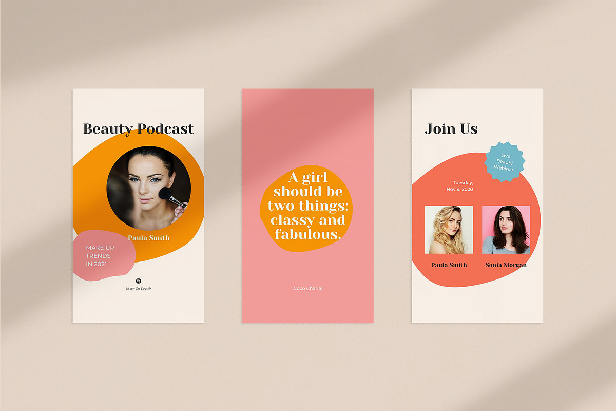 Influencer Instagram Pack | PS CANVA, a Social Media Template by Visuel Colonie® (Photo 12 of 16)