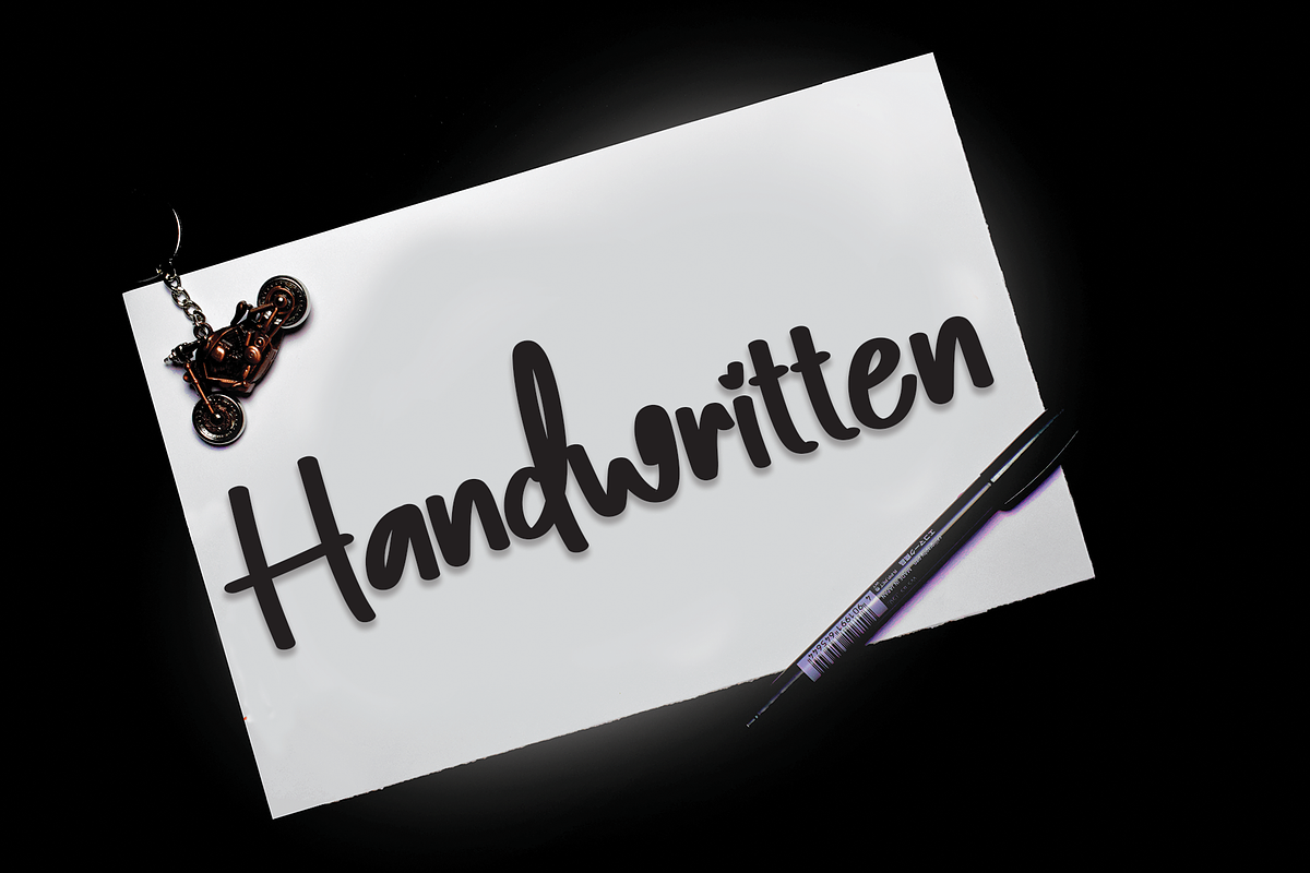 Nighthome | Script Font, a Script Font by Scratchones (Photo 2 of 8)