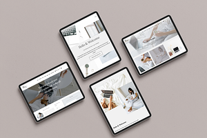 Grace Squarespace Website Template