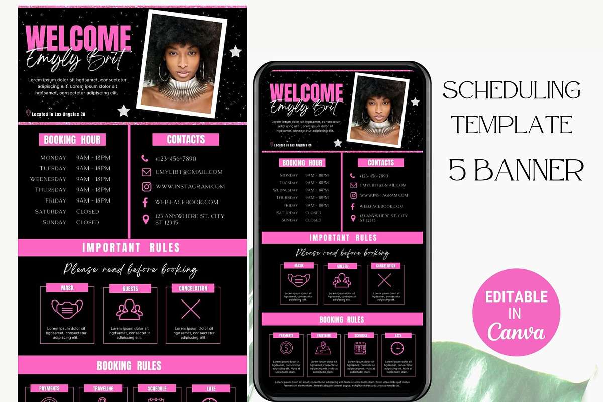 Acuity Scheduling Template, a Templates & Theme by TimCanvaTemplate (Photo 5 of 5)