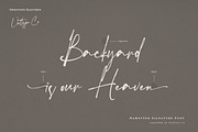 The Hamstter Signature Font, a Script Font by Vultype Co. (Thumbnail 4 of 11)