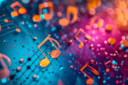 Music. Collection, a Decorative Illustration by Handmadefont (Thumbnail 5 of 13)