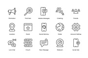 Social Media icons, an Icon by Vector Squad (Thumbnail 3 of 5)