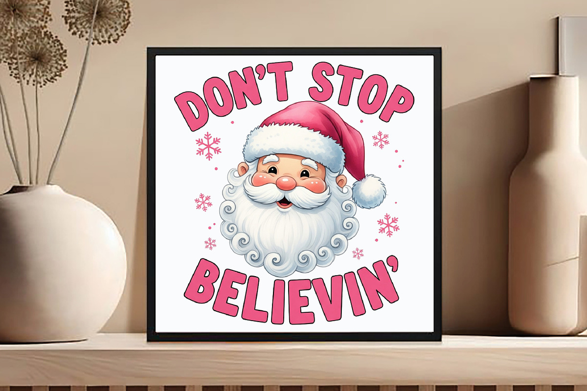 Don't Stop Believin T Shirt Png, an Illustration by DreamCafeArt (Photo 4 of 6)