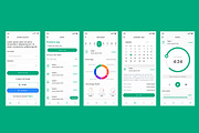 Pomodoro Planner, Daily & Task App, an App Template by nagaredesignstudio (Thumbnail 2 of 2)